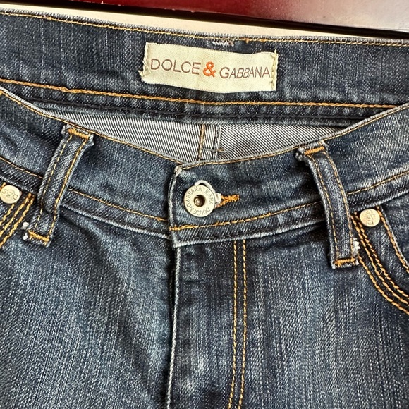 Dolce & Gabbana Blue Flare Jeans - Picture 3 of 6